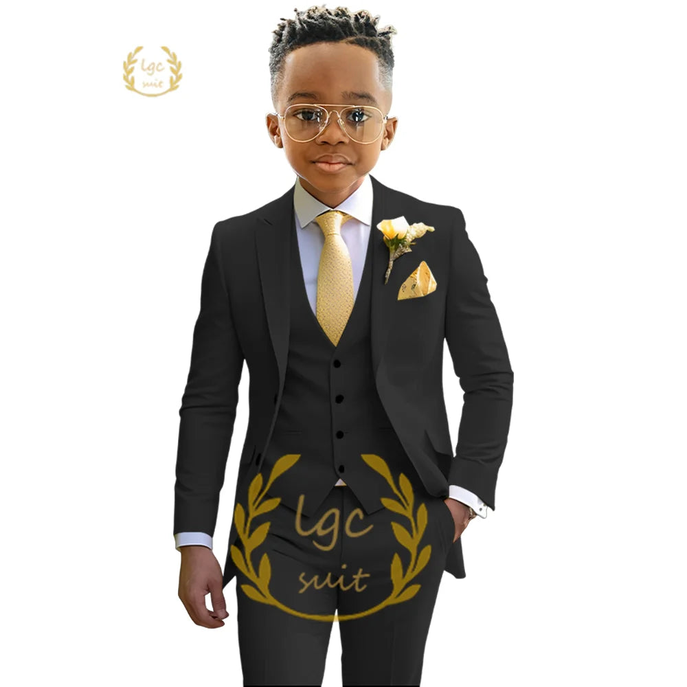 Boys’ Dress Suit – Ivory Wedding & Dinner Ceremony Outfit
