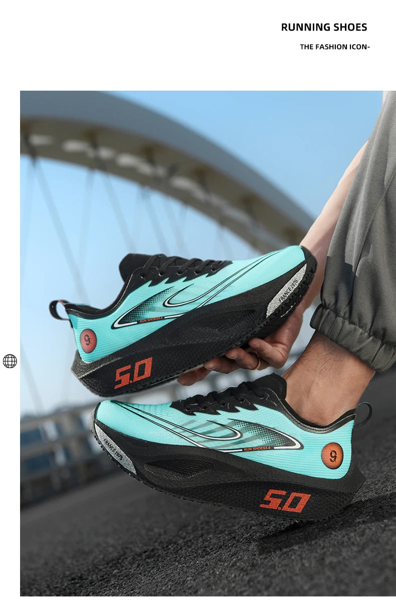 Fashion Sports Running Shoes – Lightweight Breathable Athletic Sneakers for Men & Women, Outdoor Walking Shoes