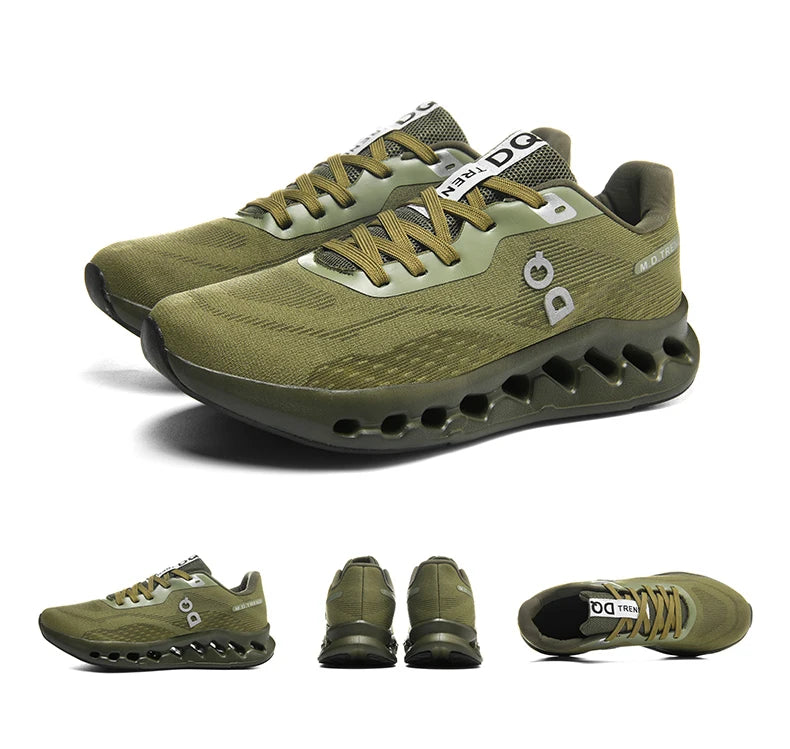 Lightweight Running Shoes – Men’s Breathable Non-Slip Cushioned Sneakers for Jogging, Gym & Fitness Training