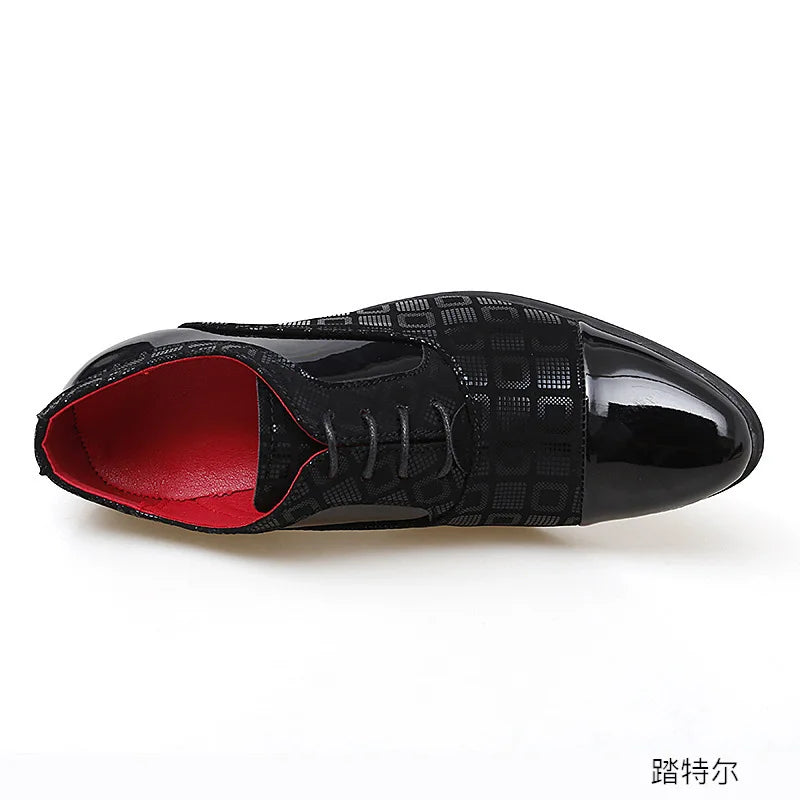 Luxury Men’s Dress Shoes – Pointed Toe Oxford for Parties