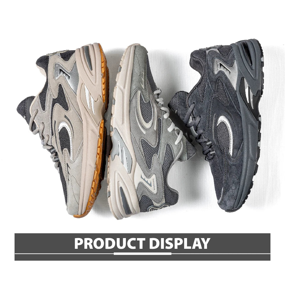 Men’s Running Shoes – Lightweight Breathable Mesh Sneakers for Walking, Training & Outdoor Sports