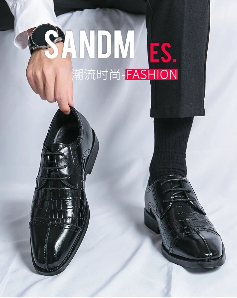 Men’s British Style Leather Shoes – Casual & Formal Footwear