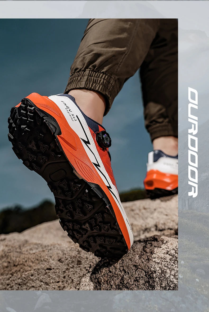 Men’s Running Shoes 2026 – Breathable Mesh Hiking & Walking Sneakers for Outdoor Sports & Cushion Comfort