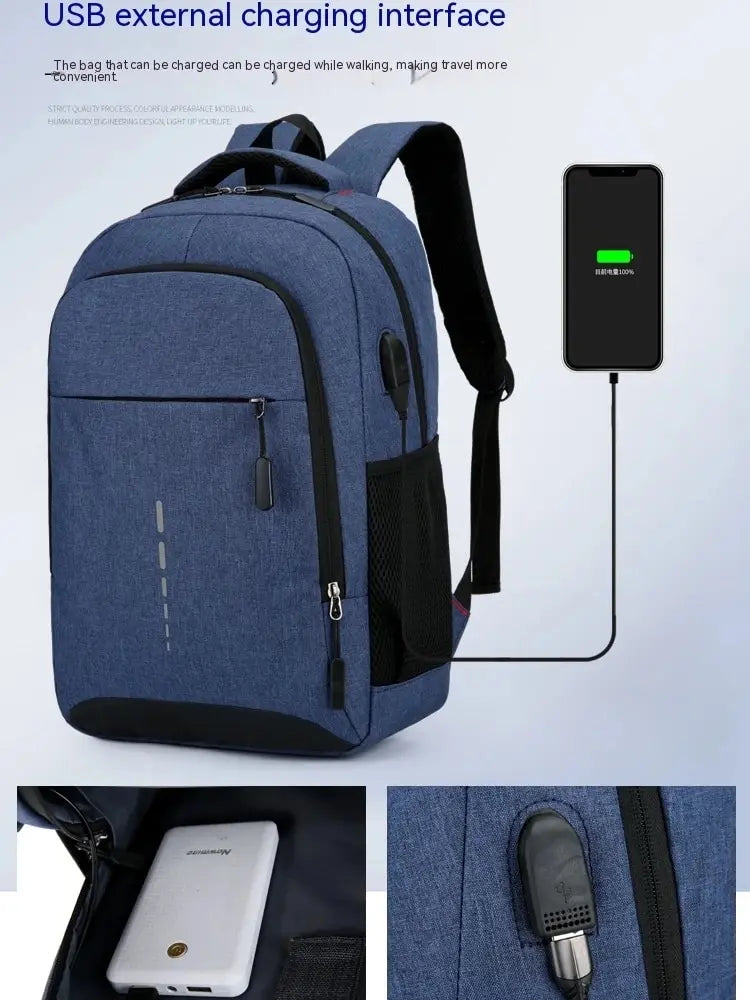 Male & Female BackPack Large Capacity Simple Fashion Travel Student Computer Bag
