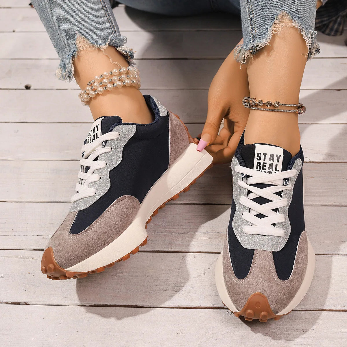 Women’s Outdoor Running & Walking Shoes – Non-Slip