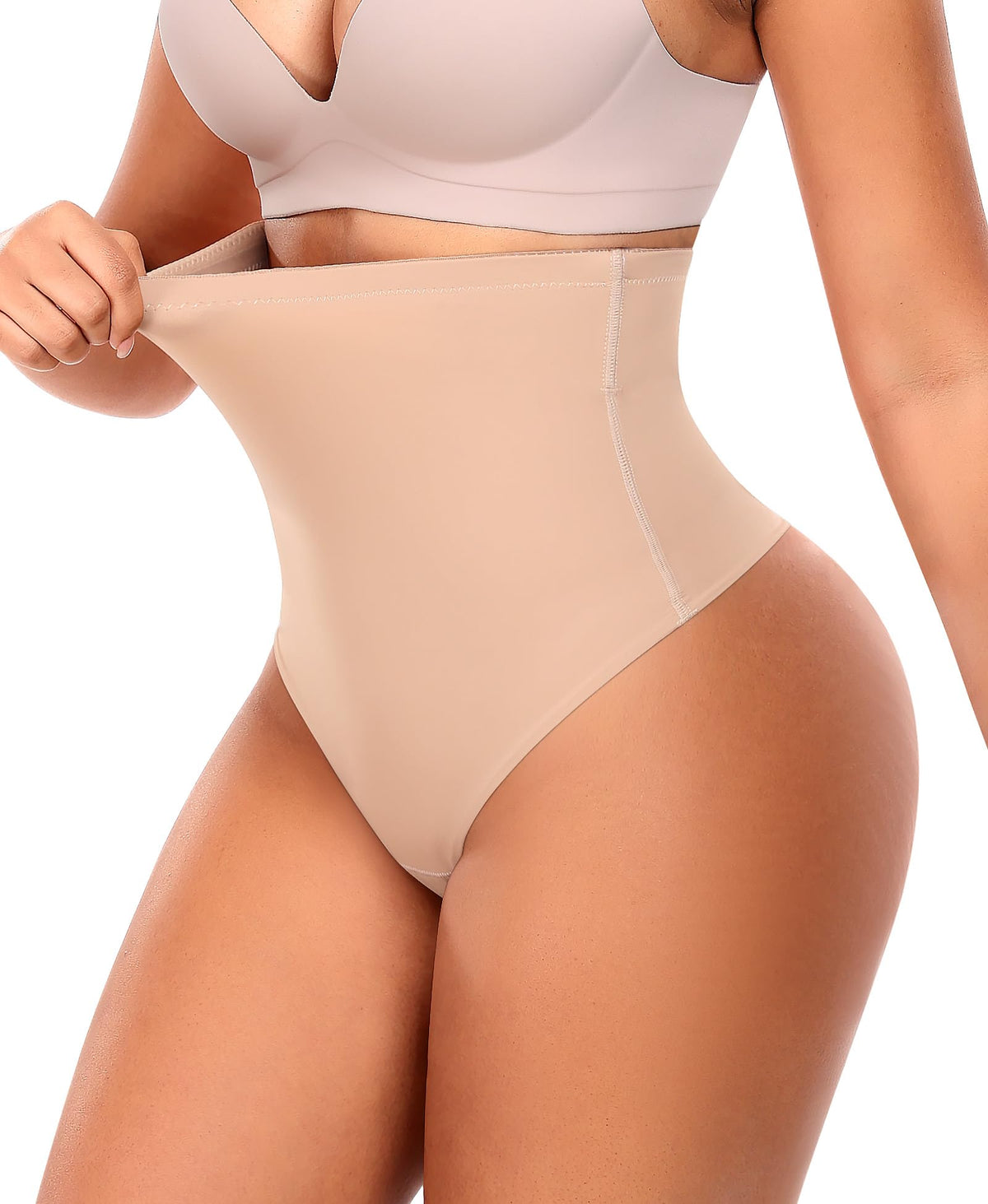Sleek Silhouette High Waist Shaper Thong