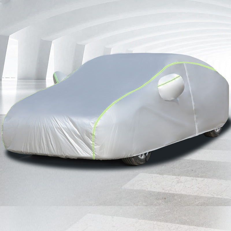 Universal Waterproof Car Cover – All-Weather Oxford Vehicle Cover with Thermal Insulation