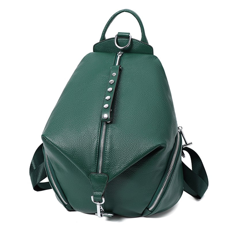Geneva ModSafe Leather Backpack