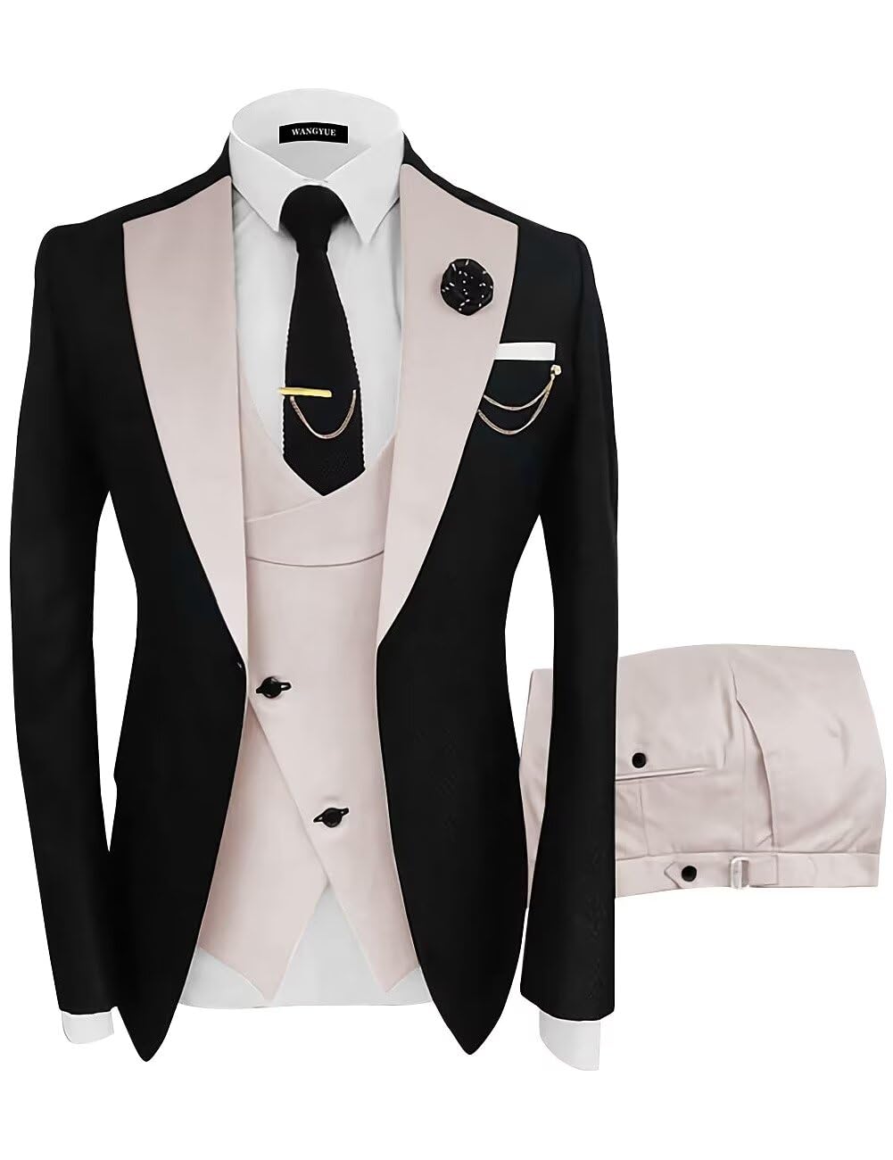 Men's 3-Piece Slim Fit Suit