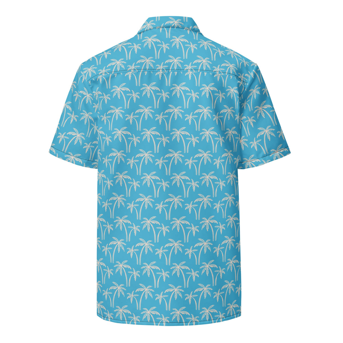 Coastal Palm Wave Men's Shirt - Summer 2024